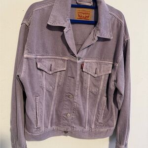Levi's Women's Lavender Jean Jacket